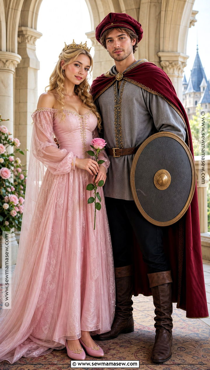 Aurora And Prince Phillip Couple Costume - 40 disney couple costumes
