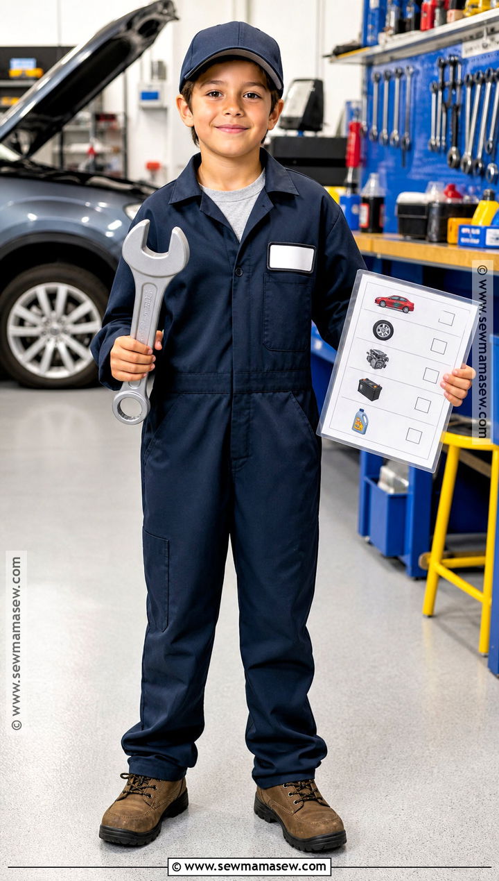 Auto Mechanic Career Day Costume - 30 career dress up day at school ideas