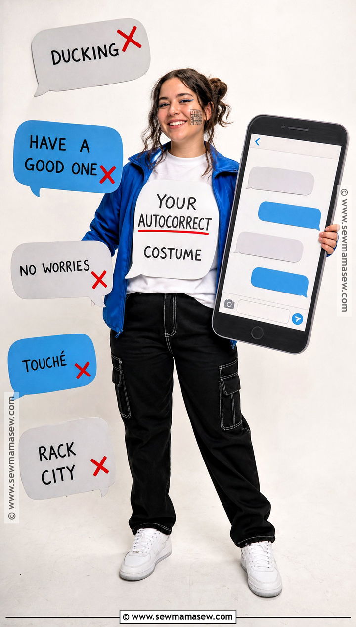 Autocorrect Mistake Costume - 40 original halloween costumes