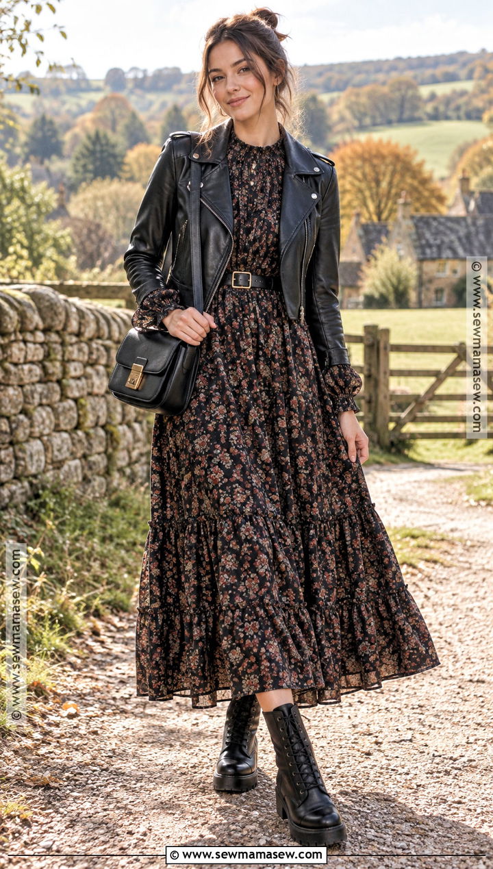 Autumn 2020 Prairie Dress Outfit - 25 autumn 2026 fashion trends