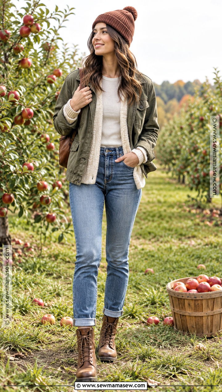 Autumn Apple Picking Date Outfit - 25 autumn date outfit ideas