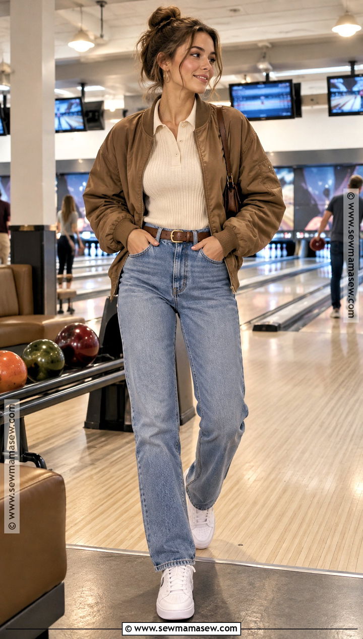 Autumn Bowling Date Outfit - 25 autumn date outfit ideas