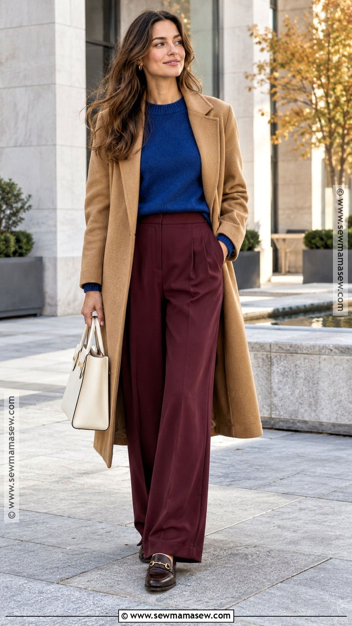 Autumn Color Block Outfit - 20 Autumn Fashion Trends