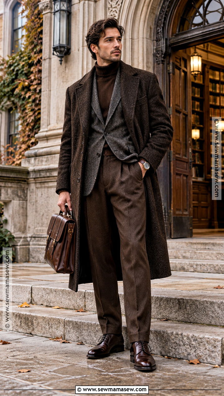 Autumn Dark Academia Outfit - 15 autumn outfit men aesthetic ideas