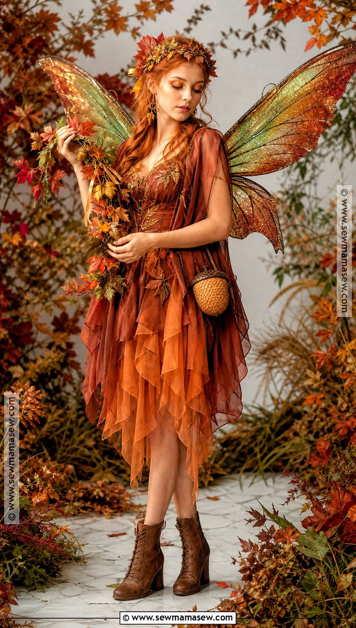 Autumn Fairy Costume - 30 halloween costumes for redheads