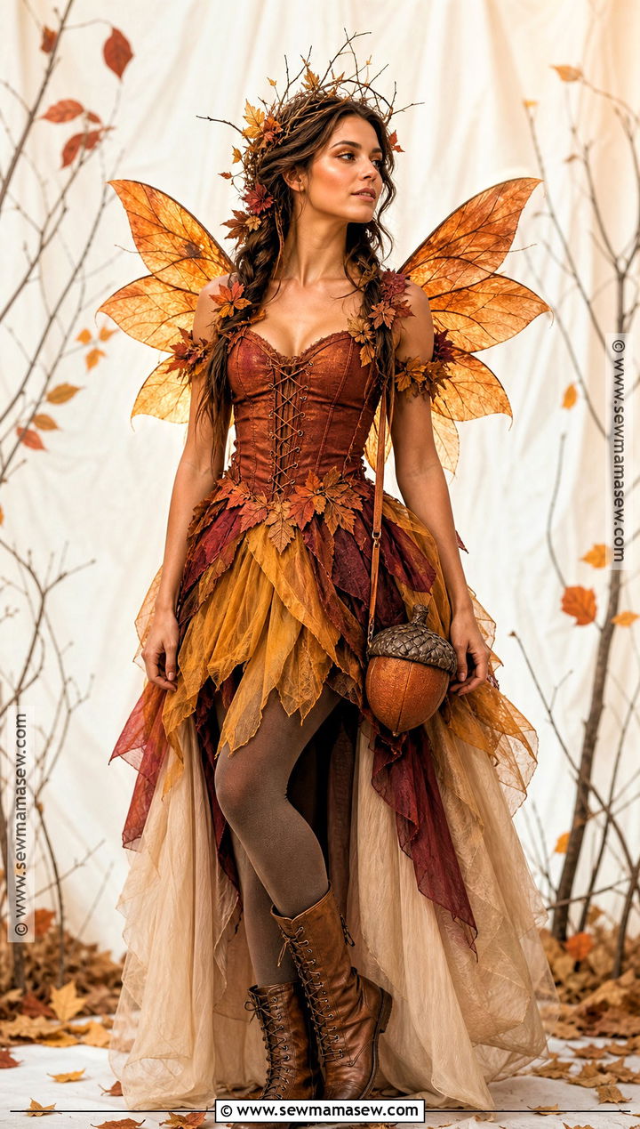 Autumn Fairy Costume - 35 fairy costume ideas for women