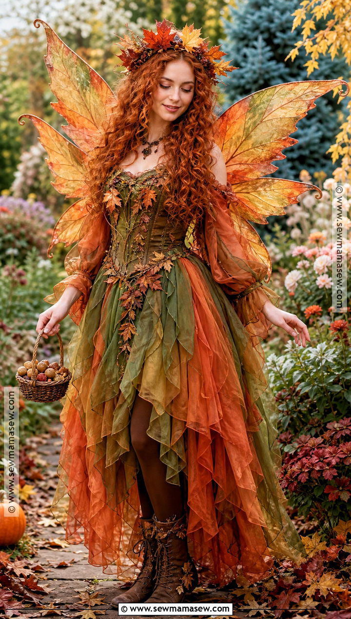 Autumn Fairy Costume - 40 ginger halloween costumes