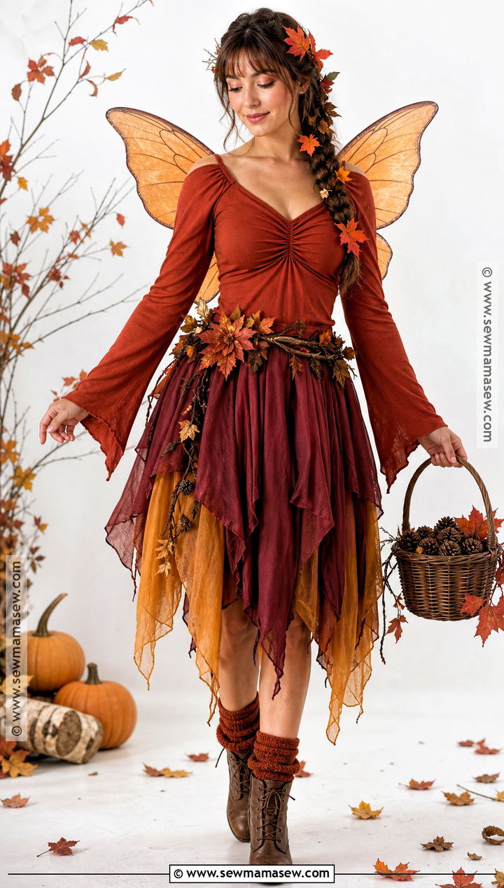 Autumn Fairy Costume - 50 fairy costume ideas