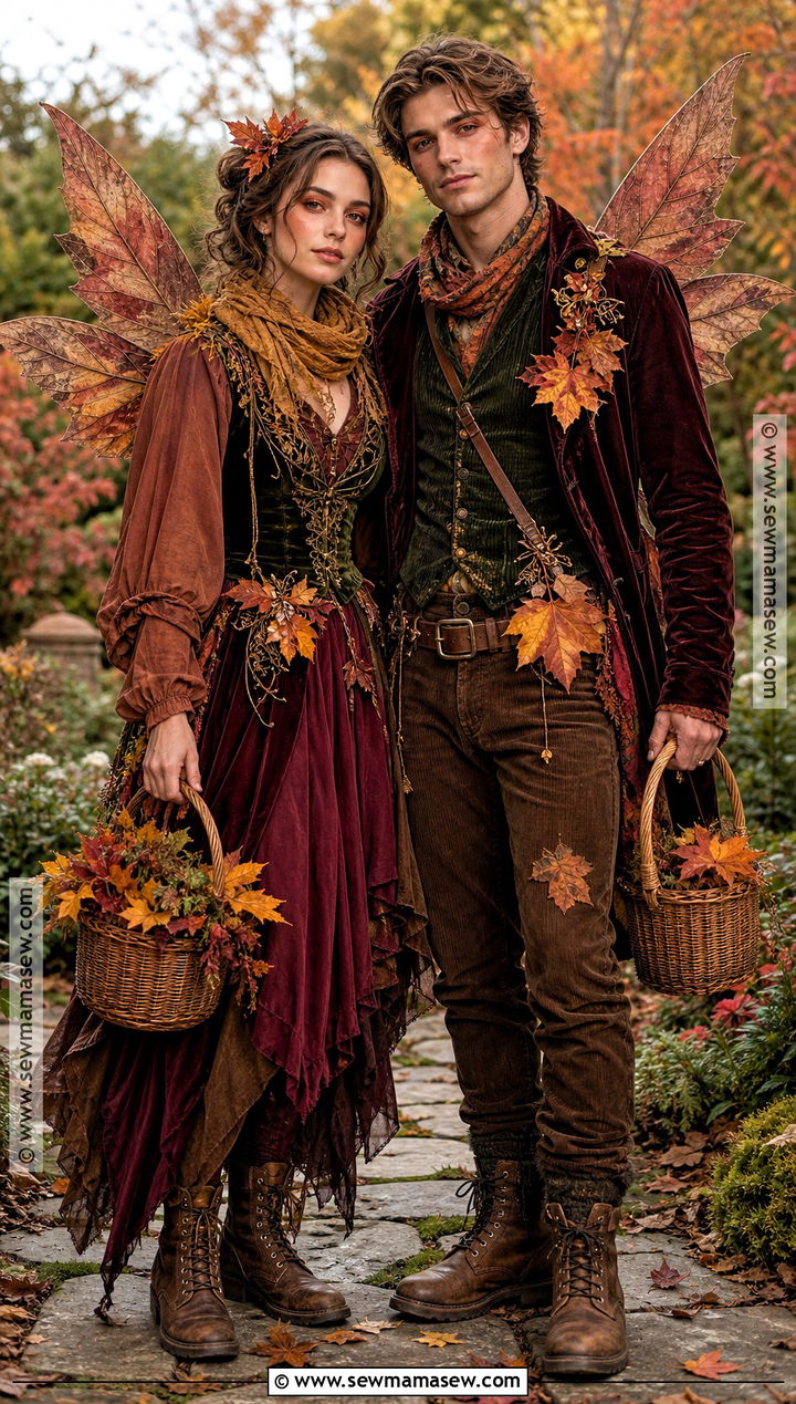 Autumn Fairy Couple Costume - 30 fairy couple costume ideas