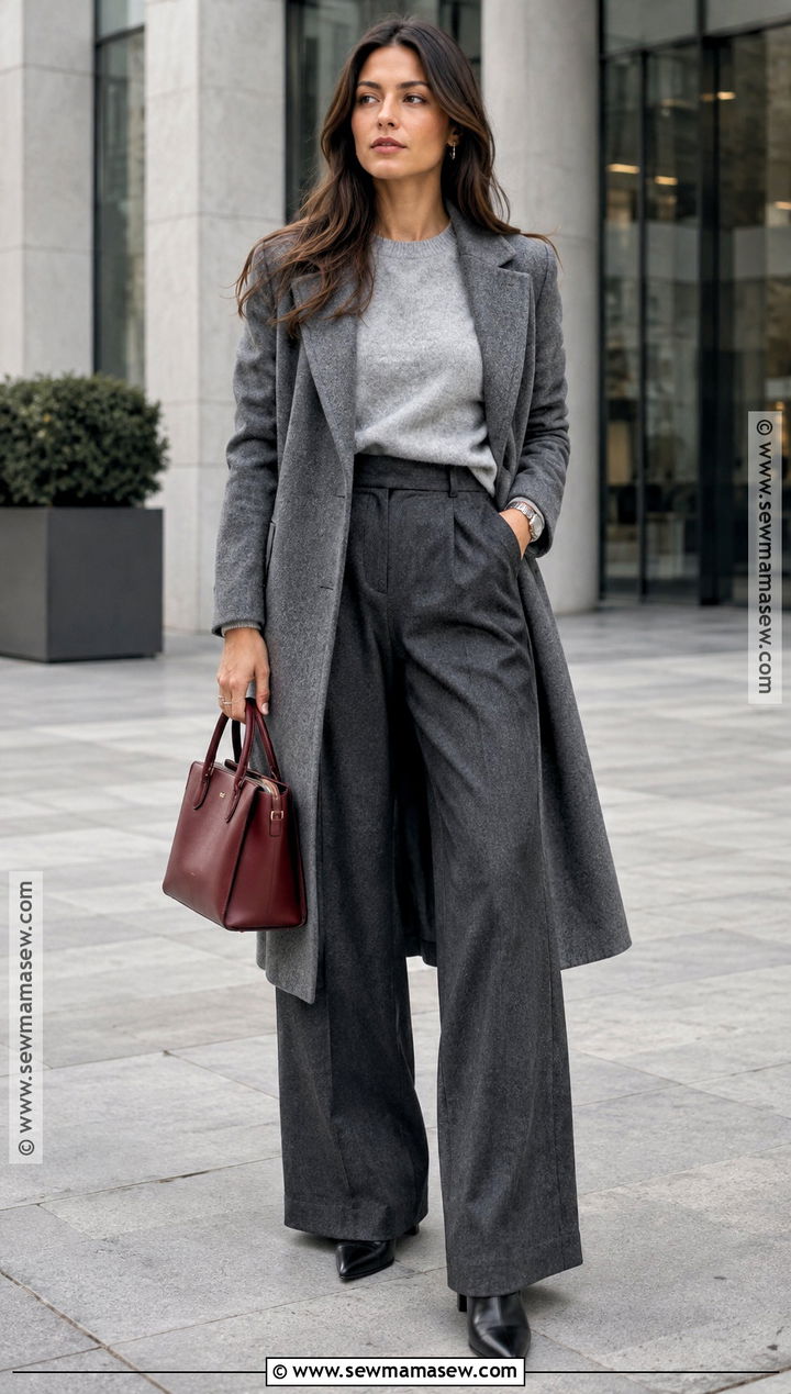Autumn Gray Outfit - 30 autumn style ideas
