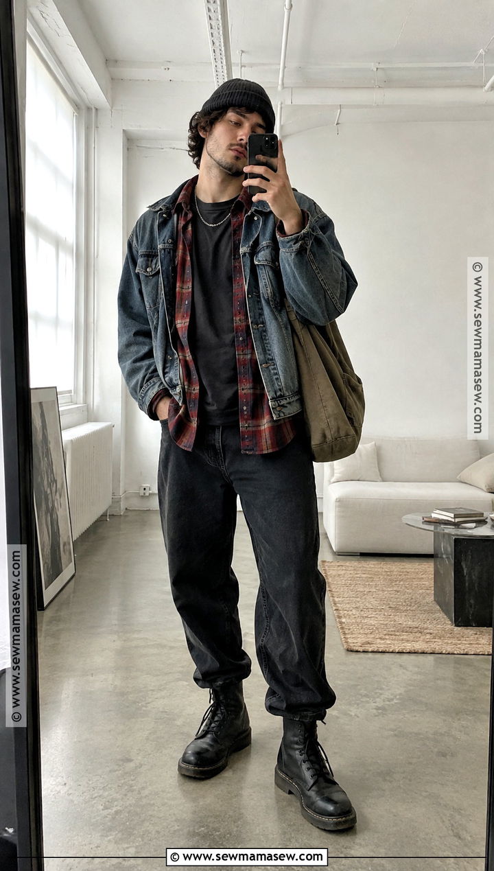 Autumn Grunge Outfit - 15 autumn outfit men aesthetic ideas