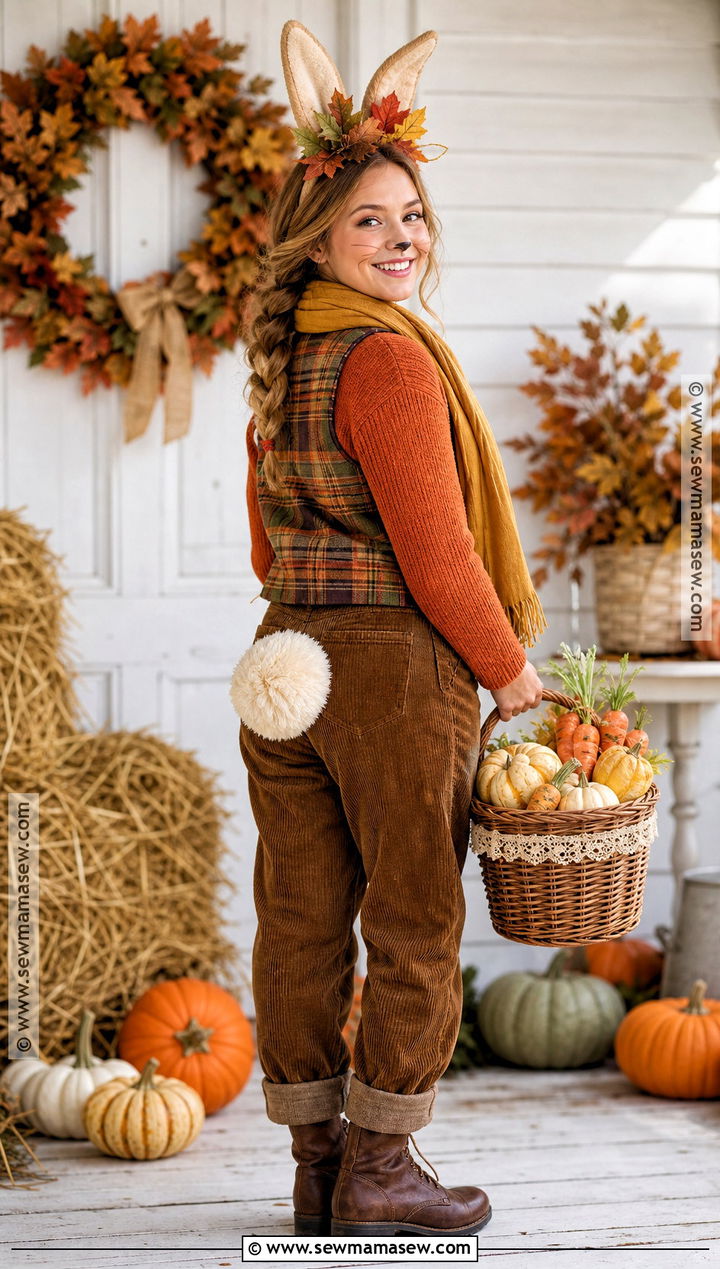 Autumn Harvest Bunny Costume - 50 bunny costume ideas