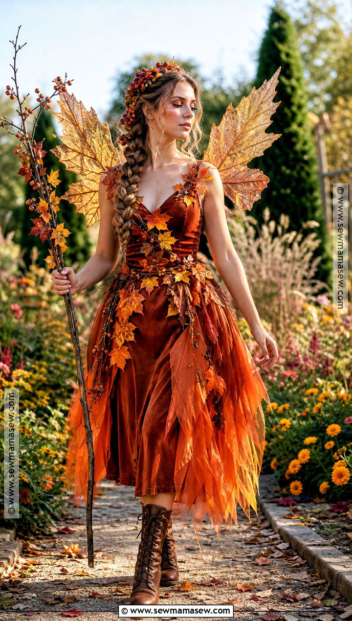 Autumn Leaf Fairy Costume - 30 autumn costume ideas