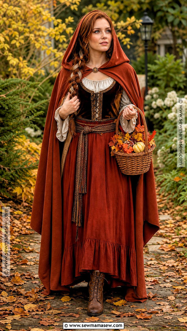 Autumn Medieval Princess Costume - 35 medieval princess costume ideas