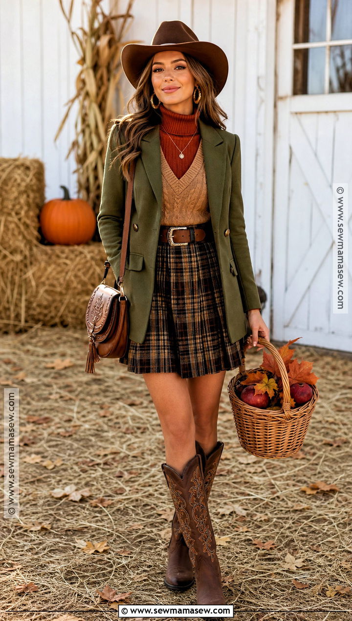 Autumn Preppy Cowgirl Costume - 30 preppy cowgirl halloween costume ideas