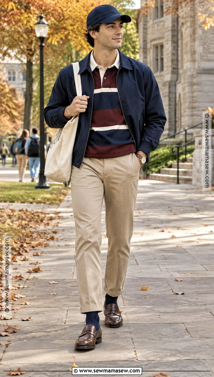 Autumn Preppy Outfit - 15 autumn outfit men aesthetic ideas