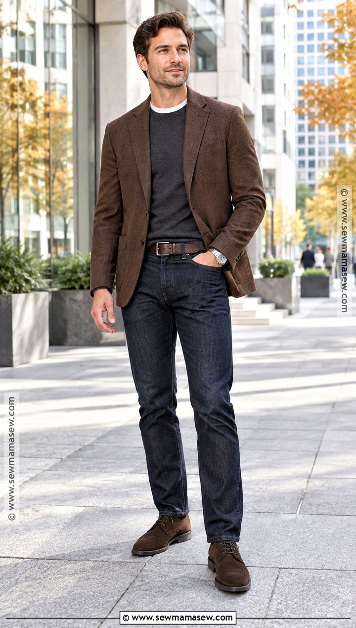 Autumn Smart Casual Outfit - 15 autumn outfit men aesthetic ideas