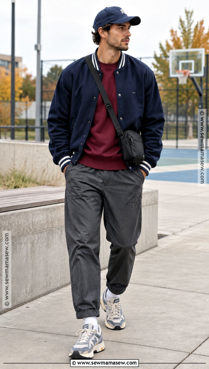 Autumn Sporty Outfit - 15 autumn outfit men aesthetic ideas