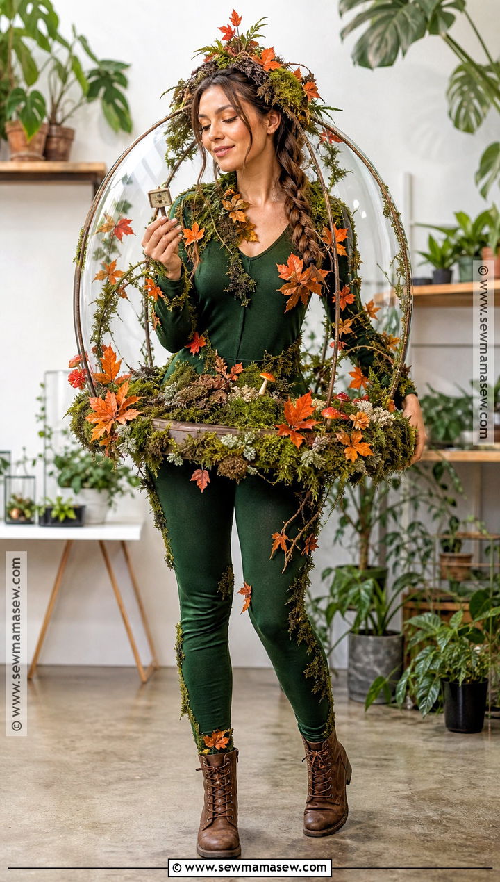 Autumn Terrarium Costume - 40 non basic halloween costumes