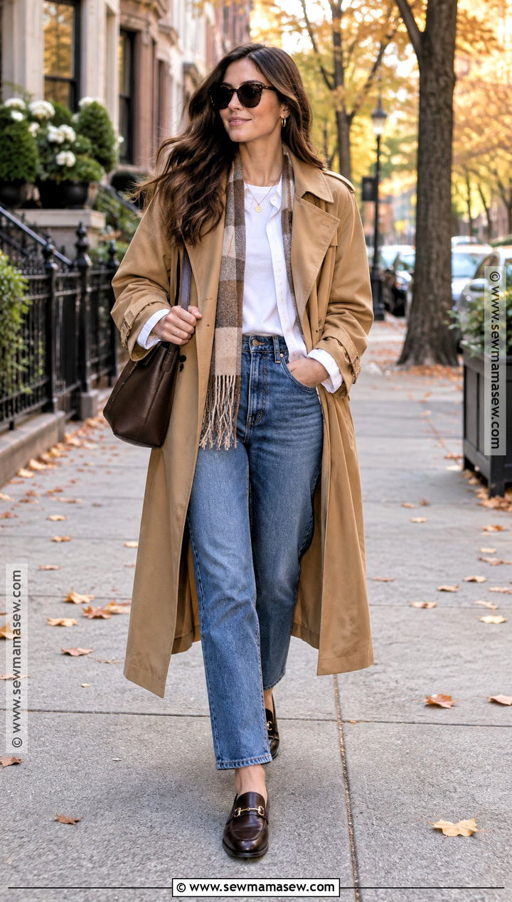 Autumn Trench Coat Outfit - 25 autumn style inspiration ideas