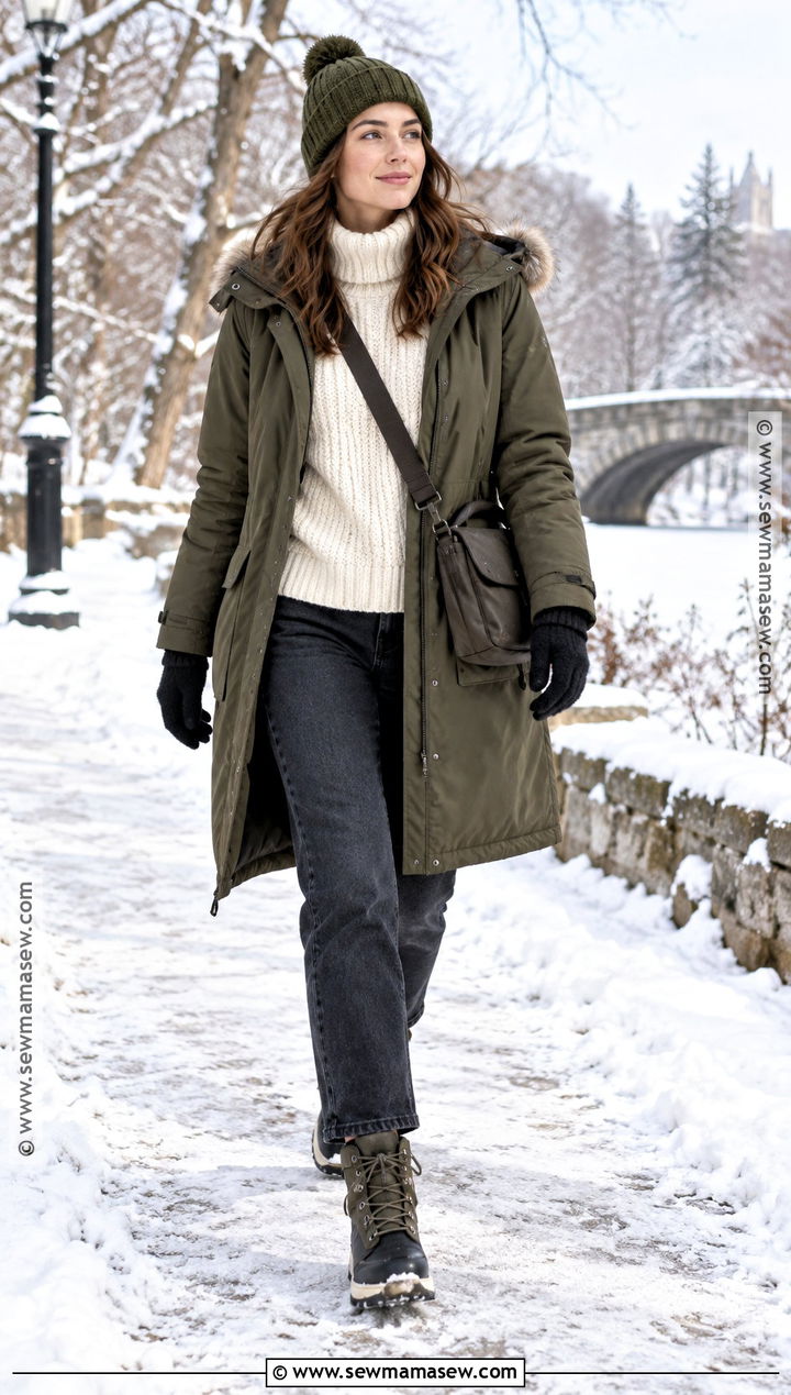 Autumn Winter Parka Outfit - 25 Autumn Winter Fashion Ideas