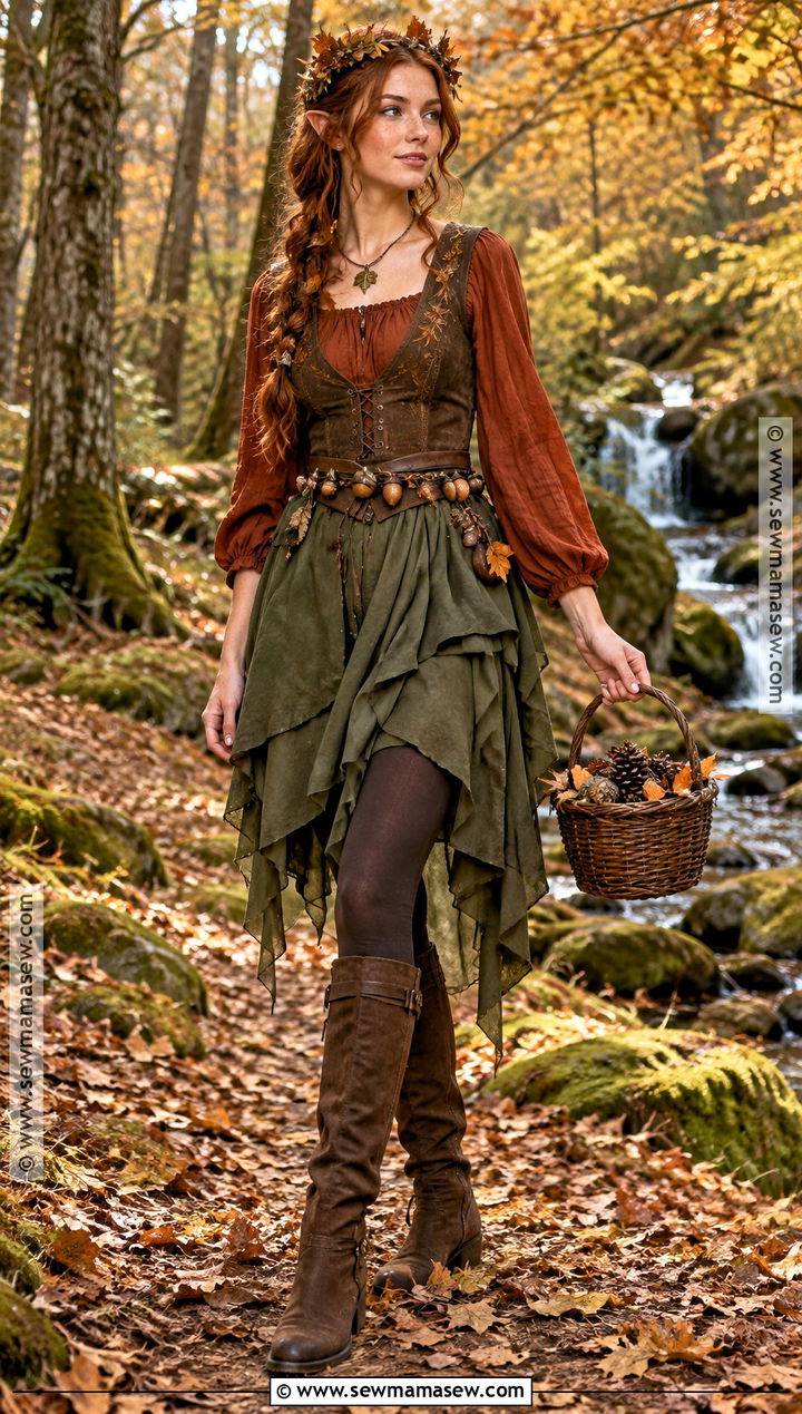 Autumn Woodland Elf Costume - 30 Woodland Elf Costume Ideas