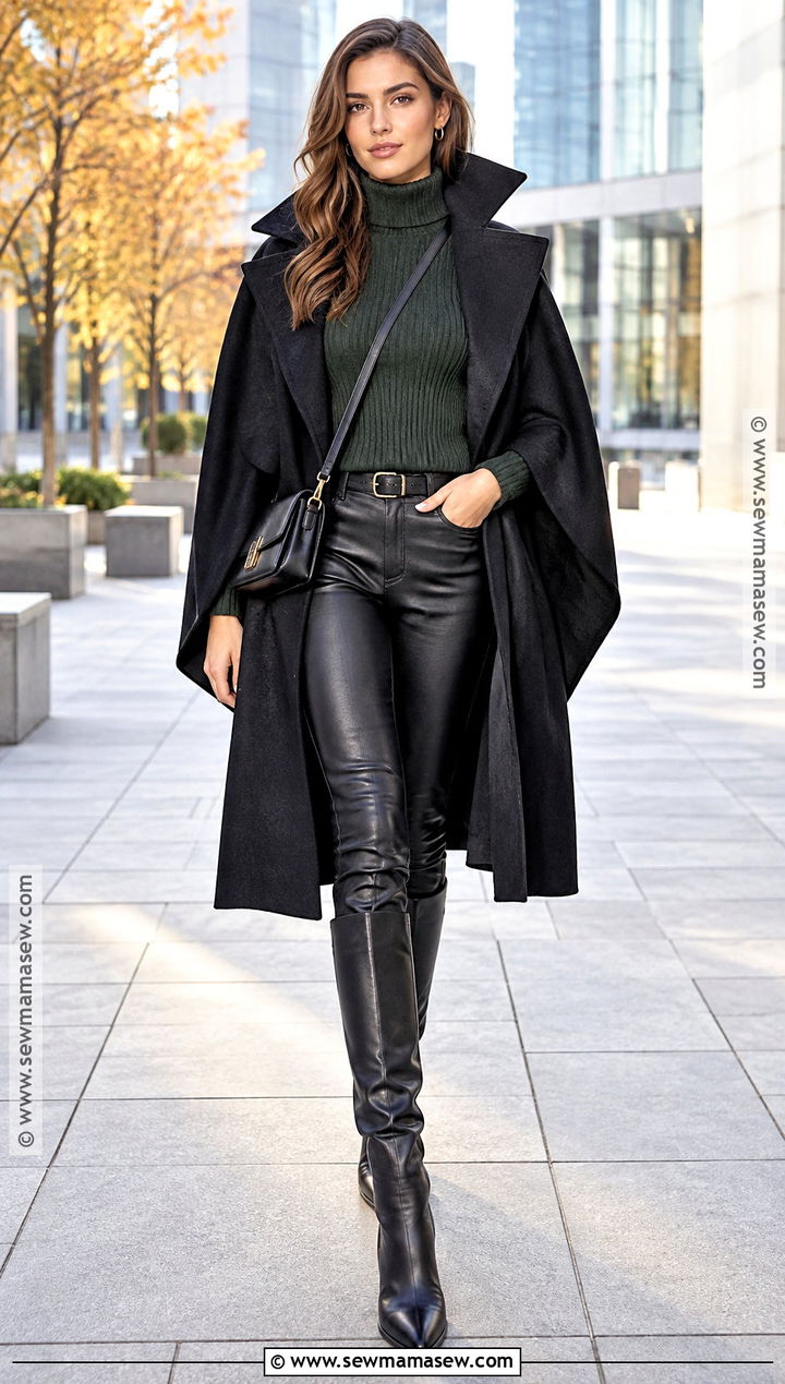 Avant Garde Oversized Cape Outfit - 15 Fall Avant Garde Fashion Ideas