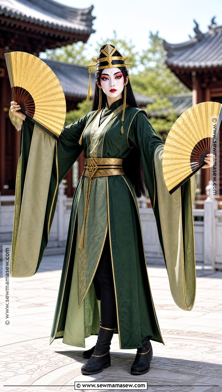 Avatar Kyoshi Costume - 30 Avatar Costume Ideas