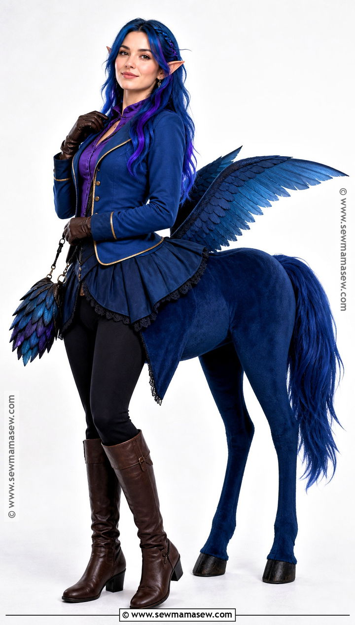Avea Trotter Costume With Blue Riding Jacket - 50 monster high costume ideas