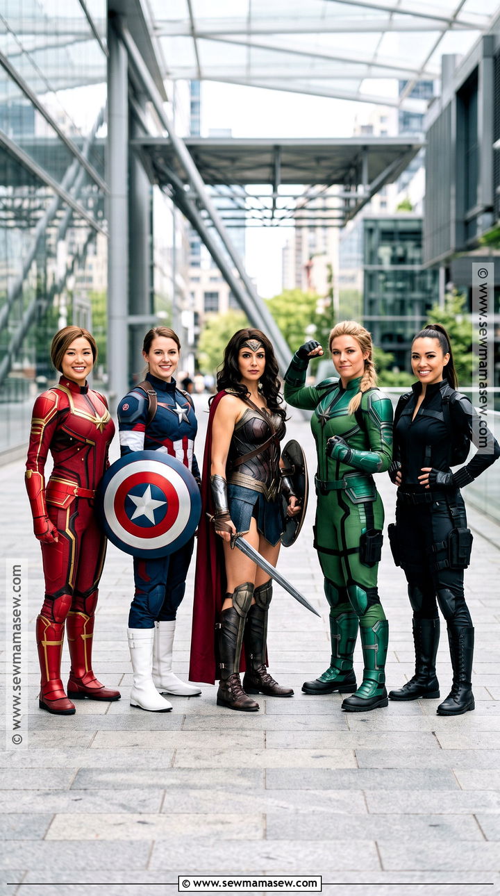 Avengers Group Costume - 40 superhero costume ideas