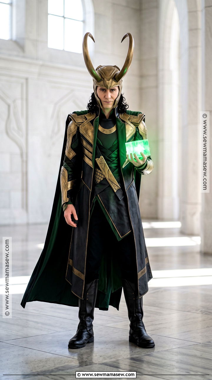 Avengers Loki Costume With Gold Chest Armor - 35 loki costume ideas