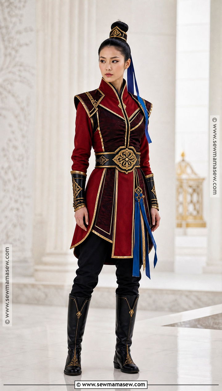 Azula Costume With Black Topknot - 45 black hair halloween costumes