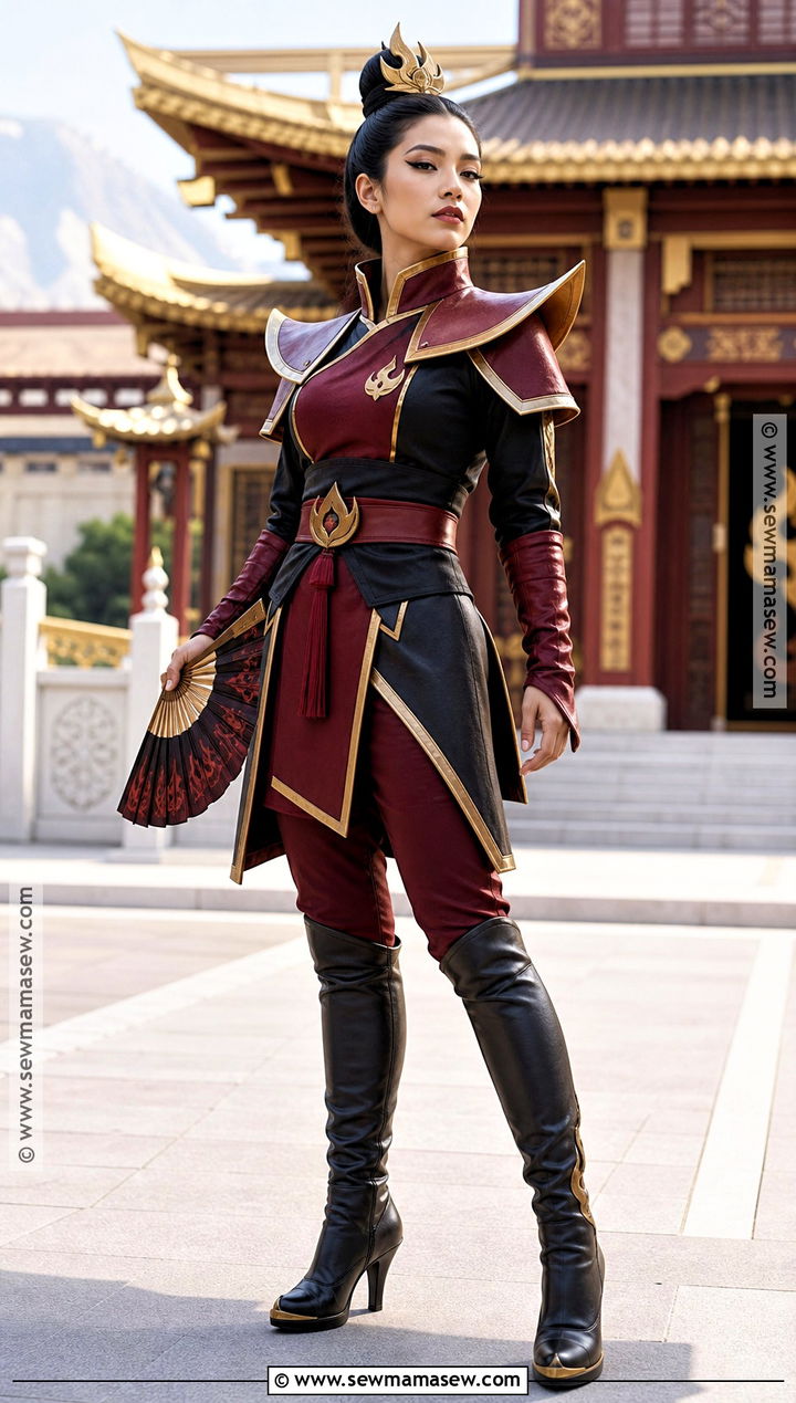 Azula Fire Nation Costume - 30 Avatar Costume Ideas