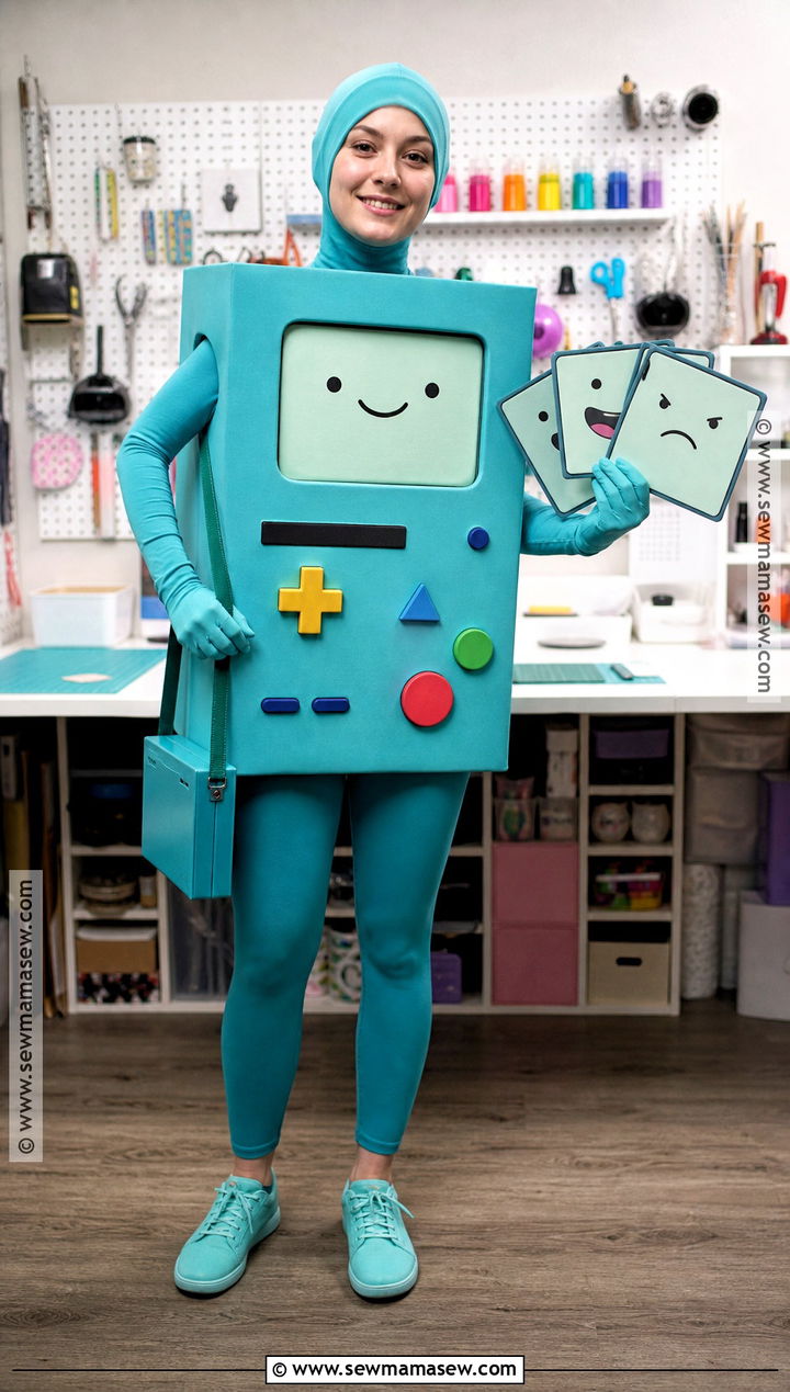 BMO Interchangeable Face Cosplay - 30 bmo cosplay ideas