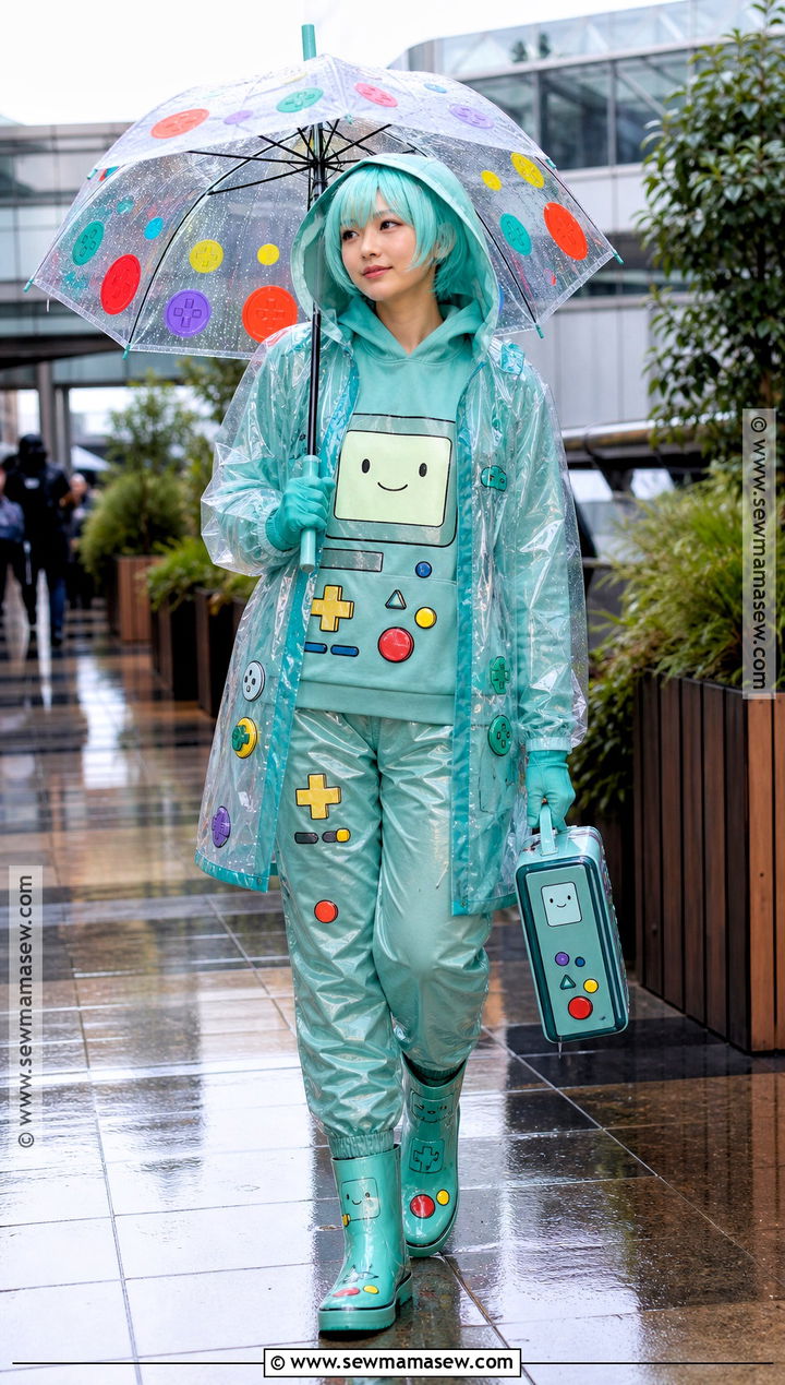 BMO Raincoat Cosplay - 30 bmo cosplay ideas