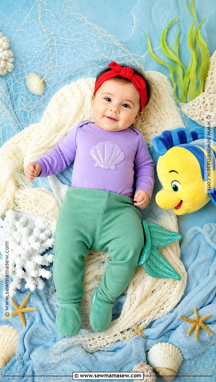 Baby Ariel Little Mermaid Costume - 40 little mermaid costume ideas