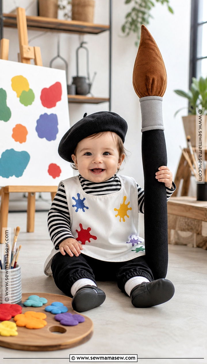 Baby Artist Halloween Costume - 35 one year old halloween costume ideas