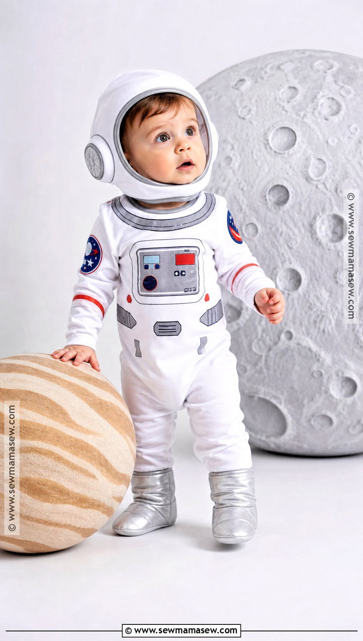 Baby Astronaut Costume - 50 baby halloween costumes