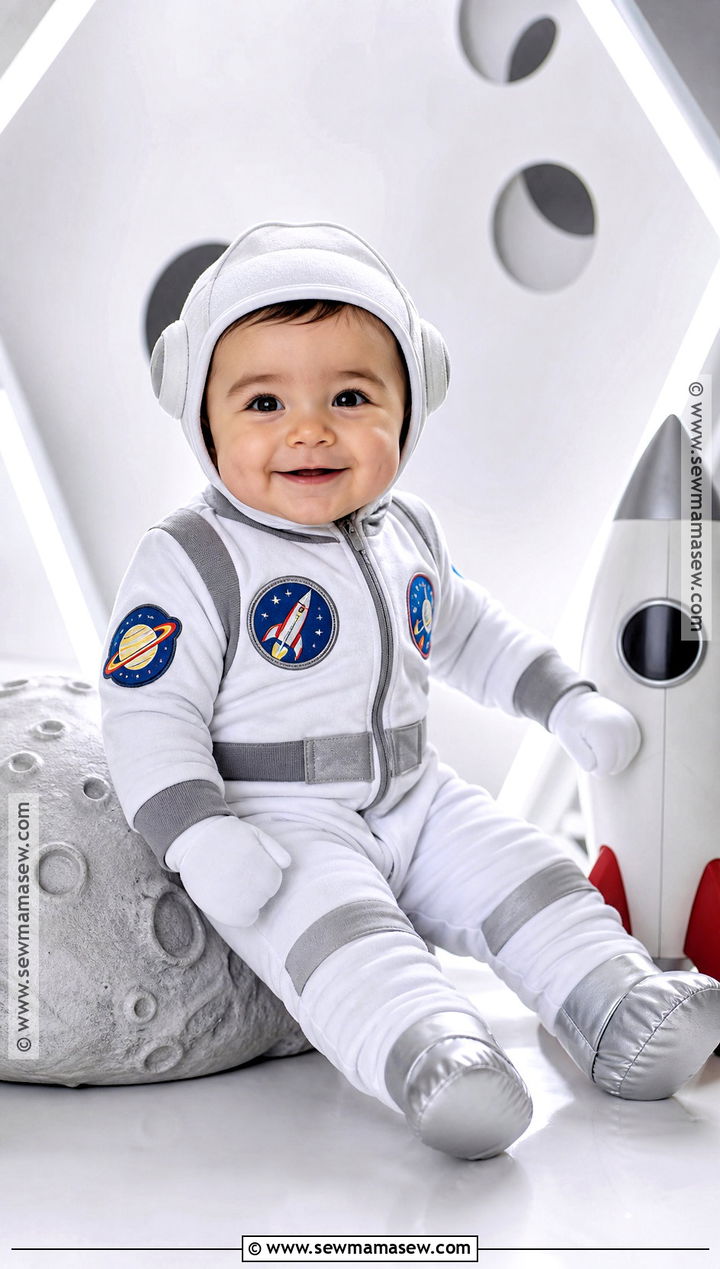 Baby Astronaut Halloween Costume - 40 baby halloween costumes for boys
