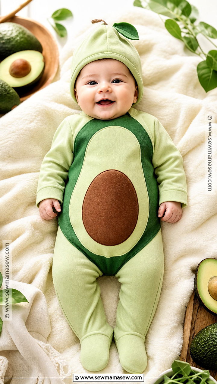 Baby Avocado Costume - 30 first halloween costume ideas for boys
