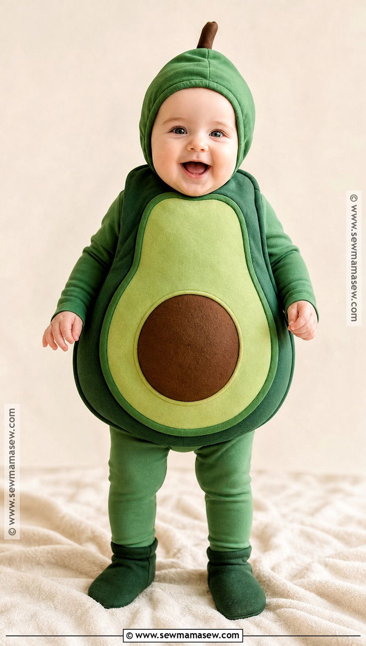 Baby Avocado Costume - 35 baby costume ideas