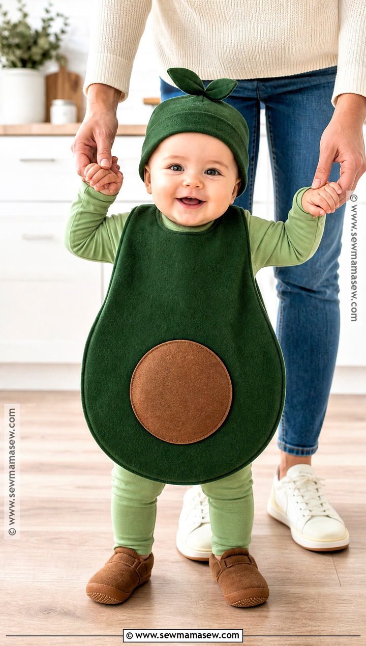 Baby Avocado Halloween Costume - 35 one year old halloween costume ideas