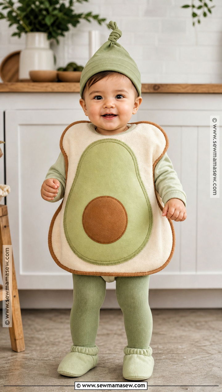Baby Avocado Toast Halloween Costume - 30 funny baby halloween costumes