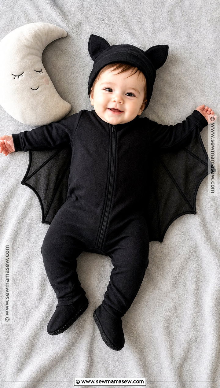 Baby Bat Costume - 50 baby halloween costumes