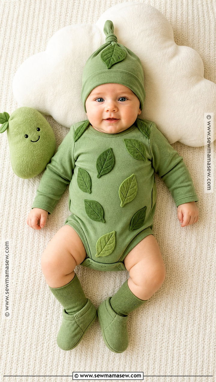 Baby Beanstalk Costume With Leafy Swaddle - 30 jack and the beanstalk costume ideas