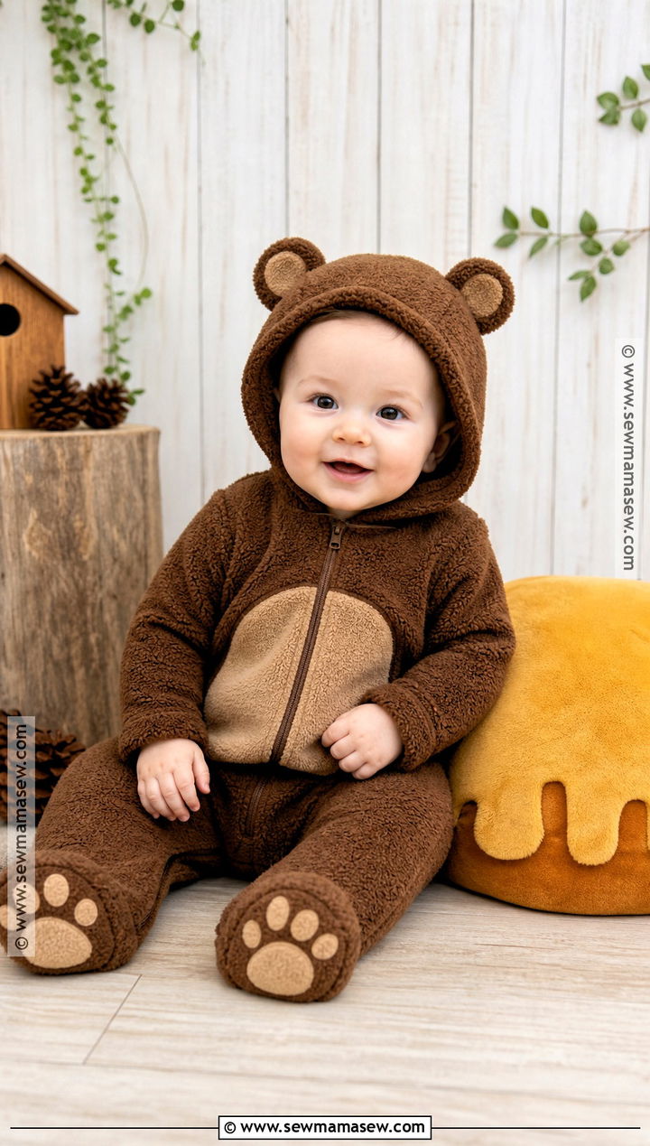 Baby Bear Costume - 50 baby halloween costumes