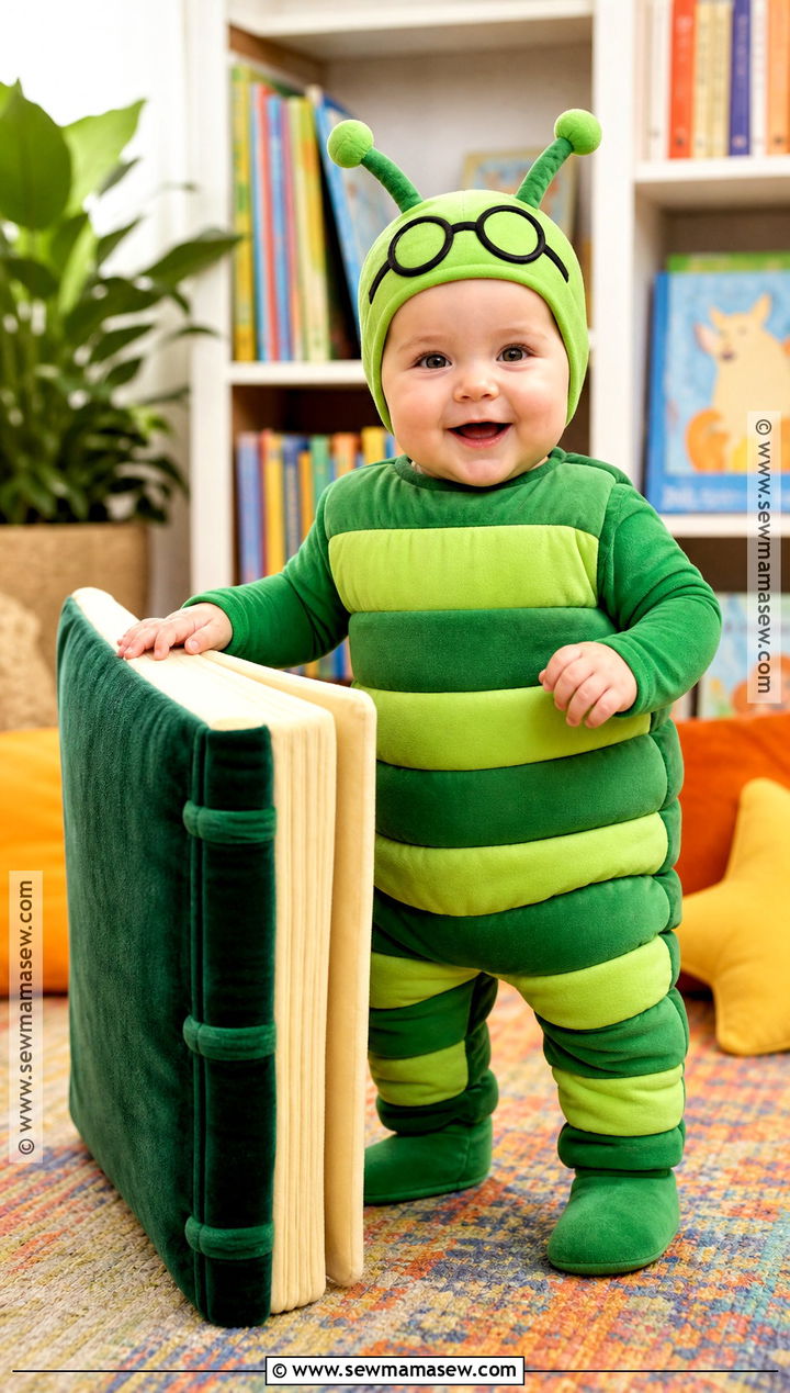 Baby Bookworm Costume - 40 baby costumes