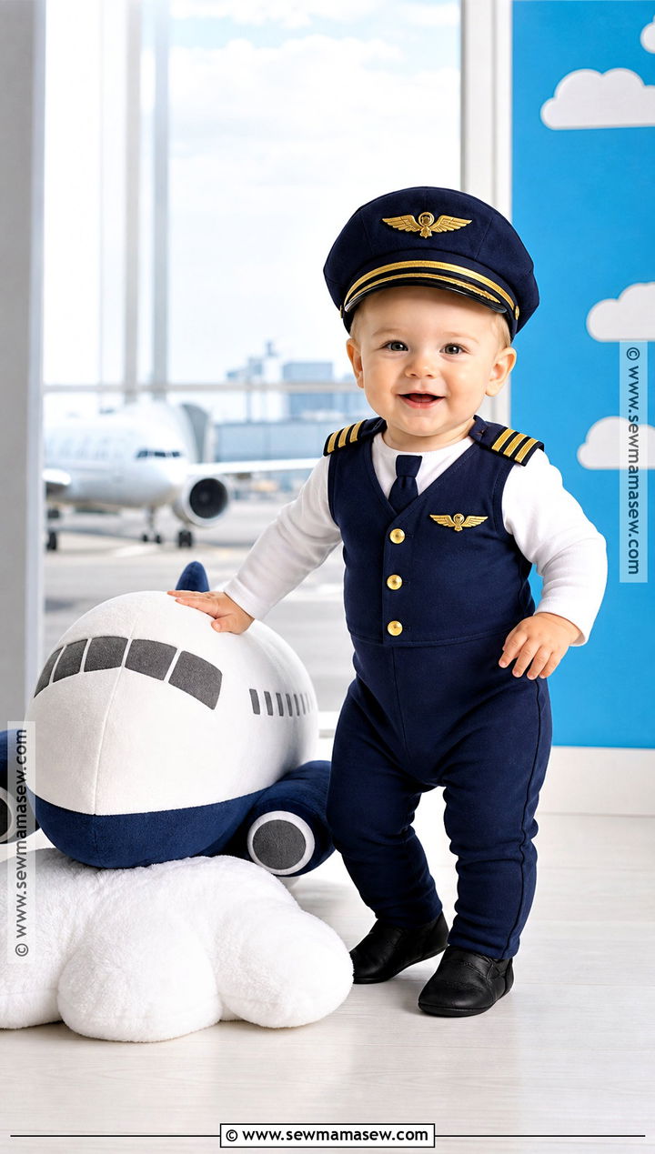 Baby Boy Airplane Pilot Costume - 30 baby boy costume ideas