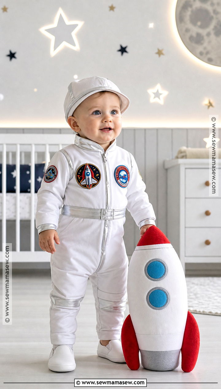 Baby Boy Astronaut Costume - 30 1st halloween costumes for boys