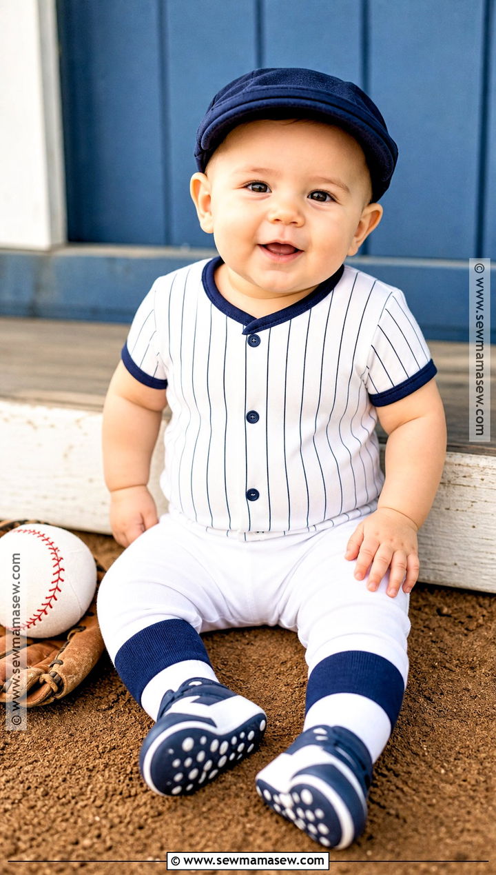 Baby Boy Baseball Player Costume - 30 1st halloween costumes for boys